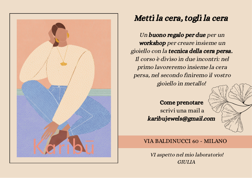 Workshop Metti la cera, togli la cera