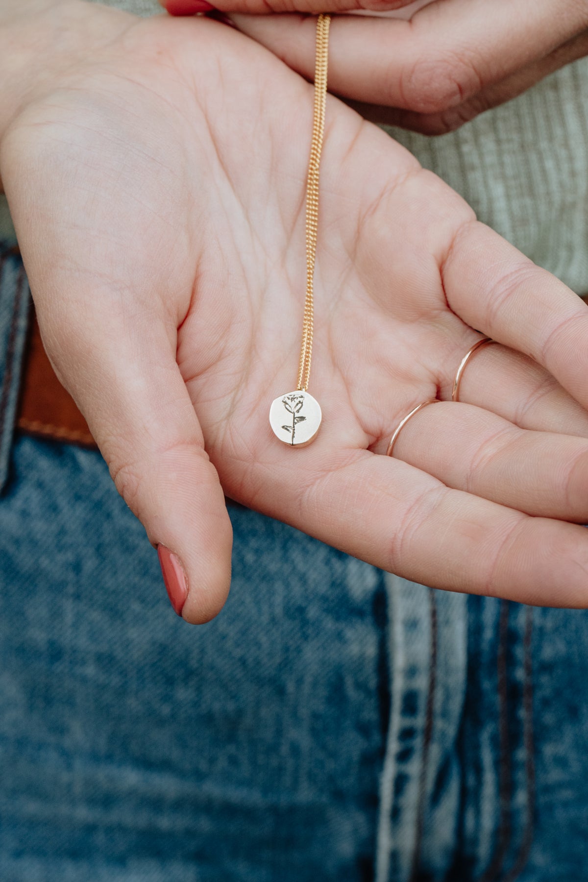 Collana  una Rosa per te